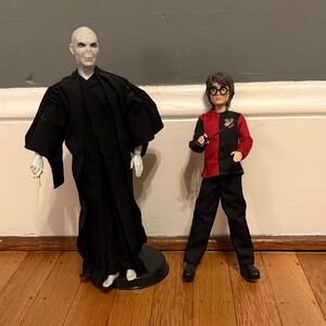 Wizard Duel Action Figure Set - Black and Red